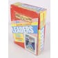 1988 Topps League Leaders (Mini) Baseball Wax Box (Reed Buy)