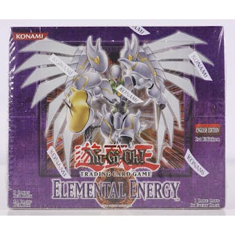 Upper Deck Yu-Gi-Oh Elemental Energy 1st Edition Booster Box (EX-MT)