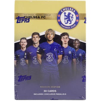 2021/22 Topps Chelsea Offical Team Set Soccer Box