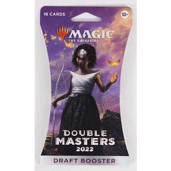 Magic The Gathering Double Masters 2022 Sleeved Draft Booster Pack (Lot of 24)