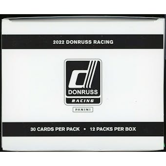 2022 Panini Donruss Racing Jumbo Value 12-Pack Box