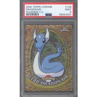Topps Chrome Pokemon Dragonair #148 PSA 9 (Topps 2000) (Reed Buy)