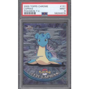 Topps Chrome Pokemon Lapras #131 PSA 9 (Topps 2000) (Reed Buy)
