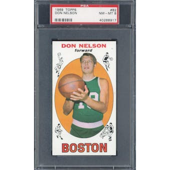 1969/70 Topps #82 Don Nelson RC PSA 8 *8917 (Reed Buy)