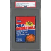 1986/87 Fleer Basketball Wax Pack Wilkins Sticker Back PSA 7 *0915 (Reed Buy)