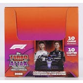 2022 Topps F1 Formula 1 Turbo Attax 24-Pack Box