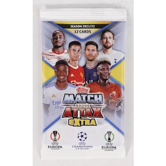 2021/22 Topps Match Attax Extra Soccer Pack