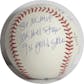 Ryne Sandberg Autographed MLB Selig Baseball (w/ mult insc) MLB/Tristar 5001601 (Reed Buy)