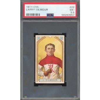 1911 C55 #22 Larry Gilmour PSA 5.5 *3957 (Reed Buy)