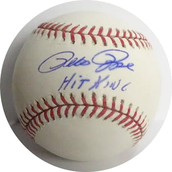 Pete Rose Autographed MLB Selig Baseball (Hit King) PSA F07391 (No Card) (Reed Buy)