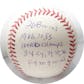 Jim Palmer Autographed MLB Selig Baseball (HOF 90 + stats) JSA D74359 (Reed Buy)