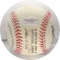 Jack Buck Autographed NL White Baseball (HOF 87) JSA E72821 (Reed Buy)