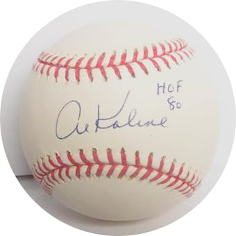 Al Kaline Autographed MLB Selig Baseball (HOF 80) JSA C14325 (Reed Buy)