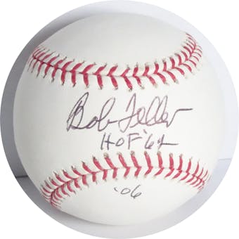 Bob Feller Autographed MLB Selig Baseball (HOF 64) JSA C14323 (Reed Buy)