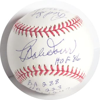 Bobby Doerr Autographed MLB Selig Baseball (HOF 86 + stats) JSA D76493 (Reed Buy)