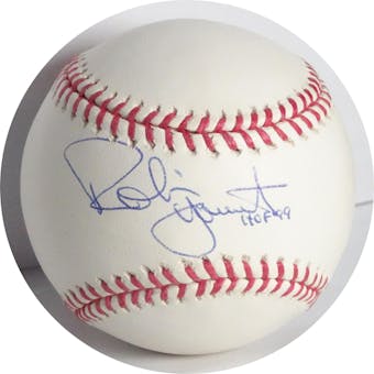 Robin Yount Autographed MLB Selig Baseball (HOF 99) JSA C14326 (Reed Buy)