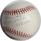 Larry Yogi Berra Autographed MLB Selig Baseball (w/ insc) Yogi Berra COA (Reed Buy)