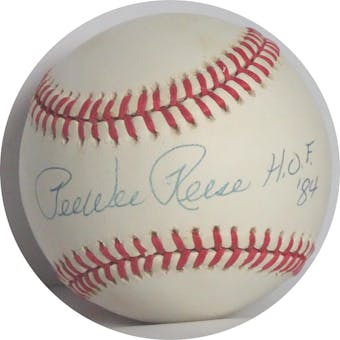 Pee Wee Reese Autographed NL White Baseball (HOF 84) JSA B63871 (No Card) (Reed Buy)