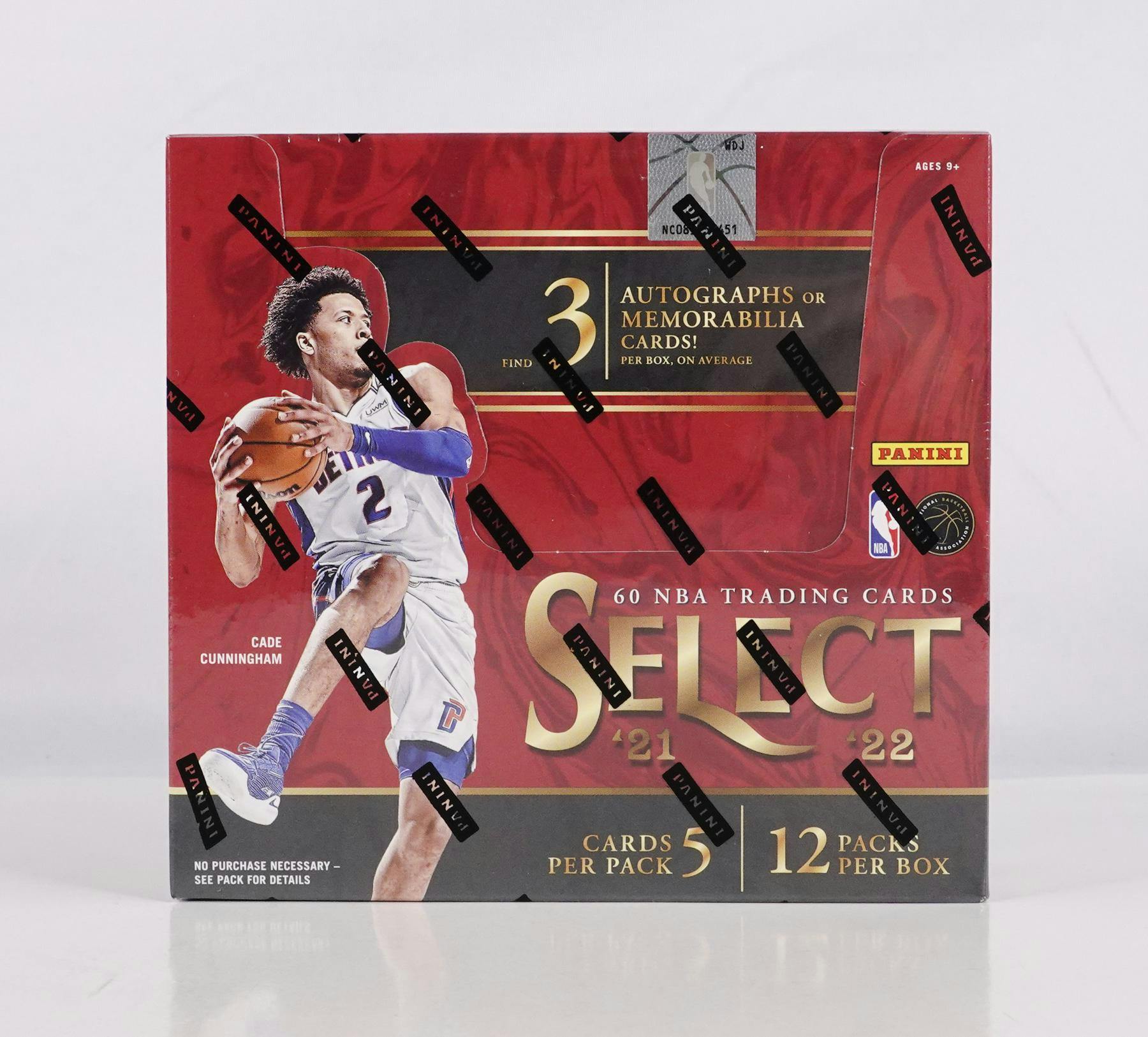 2021/22 Panini Select Basketball Hobby Box DA Card World 2021/22 Panini Select Basketball Hobby Box DA Card World