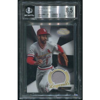 2018 Topps Gold Label #LROS Ozzie Smith Legends Black Jersey #5/5 BGS 8.5 (NM-MT+)