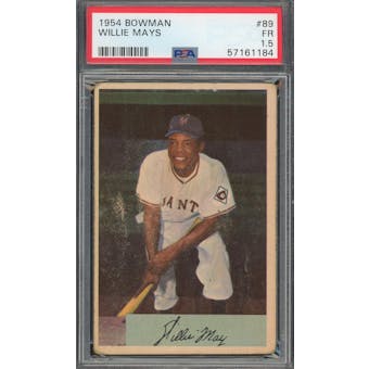 1954 Bowman #89 Willie Mays PSA 1.5 *1184 (Reed Buy)