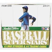 1986 Fleer Limited Edition Factory Set Box (24ct) (Reed Buy)