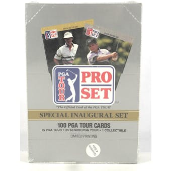 1990 Pro Set Golf Factory Set Box (Reed Buy)