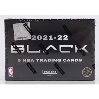 2021/22 Panini Black Basketball Hobby Box