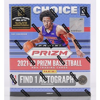 2021/22 Panini Prizm Basketball Choice Box 5-Box - DACW Live 30 Spot Random Team Break #2