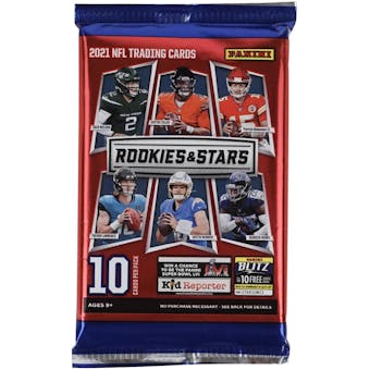2021 Panini Rookies & Stars Football Retail Pack (Green & Red Circle Parallels!)