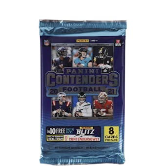 2021 Panini Contenders Football Retail Pack (Lot of 24 = 1 Box!)
