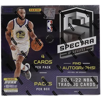 2021/22 Panini Spectra Basketball Hobby Box