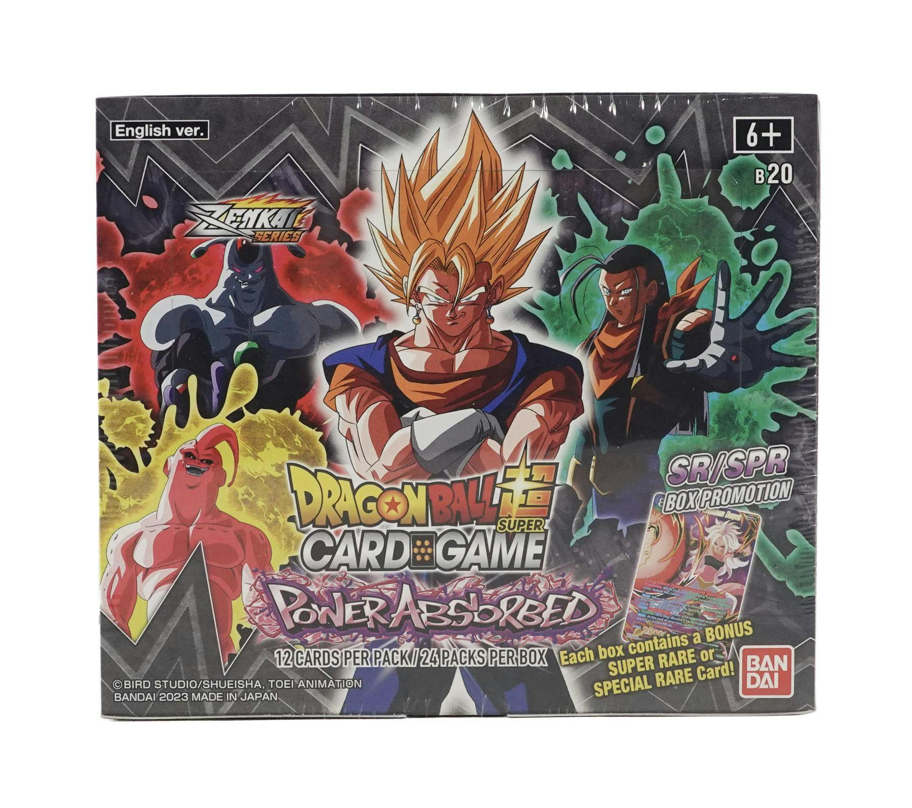 Dragon Ball Super TCG ZENKAI Series Set 01 Booster Box - Dawn of The Z-Legends  (24 Packs) 