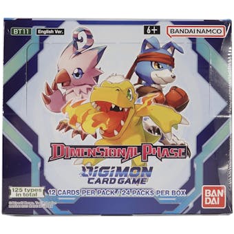 Digimon Dimensional Phase Booster Box
