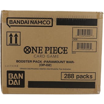One Piece TCG: Paramount War Booster 12-Box Case