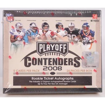 2008 Playoff Contenders Football Hobby Box (Reed Buy)