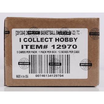 2021/22 Panini Black Basketball Hobby 12-Box Case (Factory Fresh)