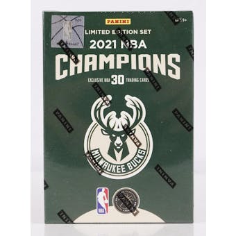 2021 Panini NBA Champions Milwaukee Bucks Basketball Box