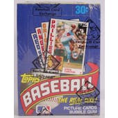 1984 Topps Baseball Wax Box (BBCE) (FASC) (Reed Buy)