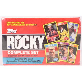 2016 Topps Rocky 40th Anniversary Factory Set (Reed Buy)