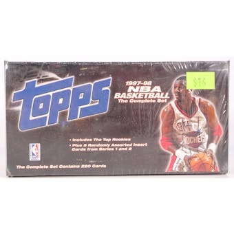 1997/98 Topps Basketball Factory Set (Reed Buy)