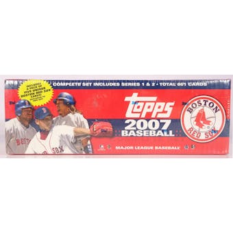 2007 Topps Factory Set Baseball (Box) (Boston Red Sox) (Reed Buy)