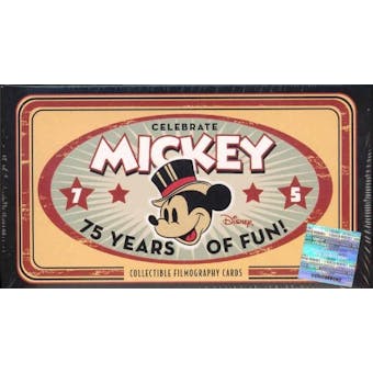 Disney Mickey Mouse 75 Years of Fun Commemorative Card Set (2004 Upper Deck)