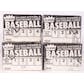 1984 Fleer Baseball Vending Box (BBCE) (Set of 1-4) (Reed Buy)