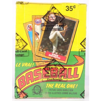 1987 O-Pee-Chee Baseball Wax Box (BBCE) (Reed Buy)