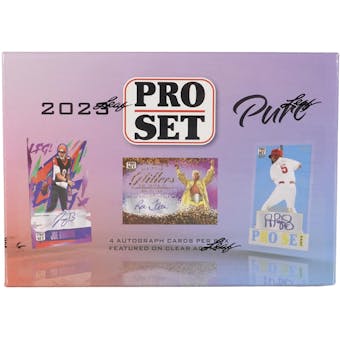 2023 Leaf Pro Set Pure Multisport Hobby 1-Box - DACW Live 4 Spot Random Card Break #18