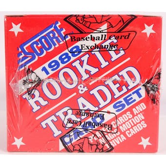 1988 Score Rookie &Traded Baseball Factory Set (BBCE) (FASC) (Reed Buy)