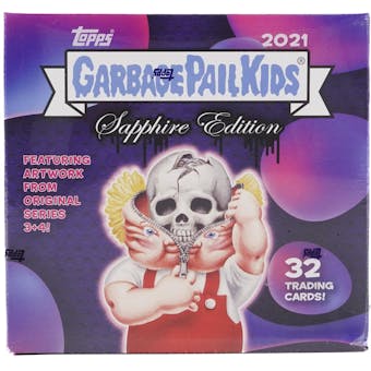 Garbage Pail Kids Chrome Sapphire Edition Hobby Box (Topps 2021)