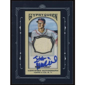 2011 Topps Gypsy Queen Mini Framed Relic Auto #CQFAR-SM Stan Musial #/25 (Reed Buy)