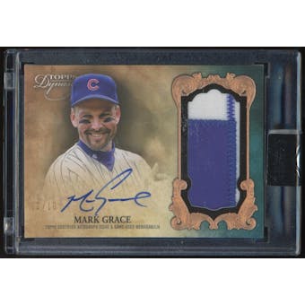 2021 Topps Dynasty Autograph Patches #DAPMGR2 Mark Grace #/10 (Reed Buy)